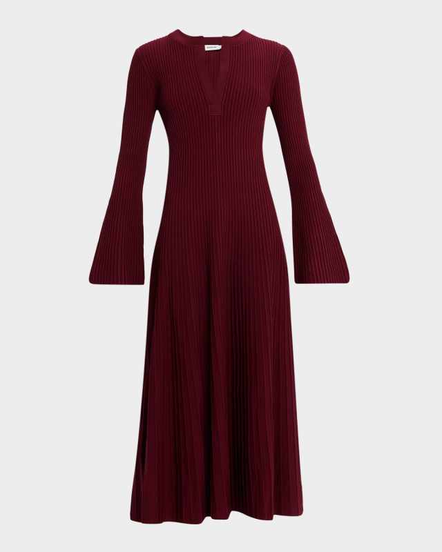 Genna Ribbed Maxi Dress